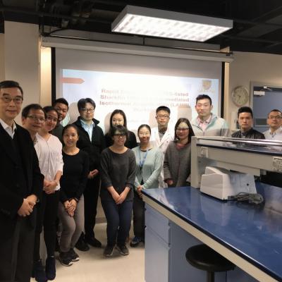 Rapid Detection of CITES-listed Sharkfin DNA by Loop-mediated Isothermal Amplification (LAMP) Workshop (14 Dec 2018)